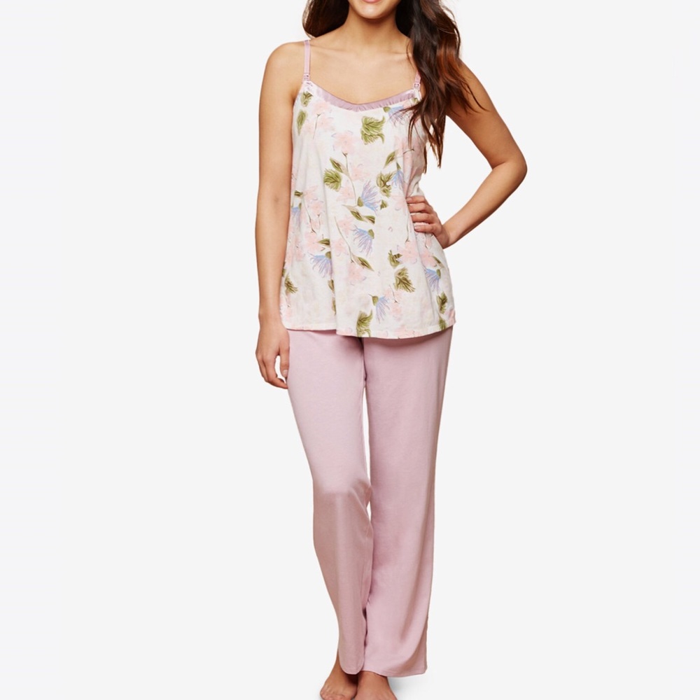 Motherhood maternity pajama set size XL 3 pieces